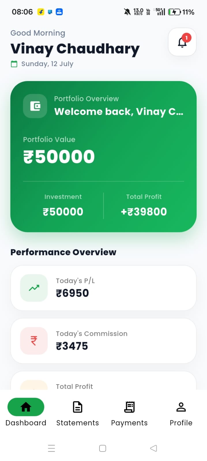 TWS Connect statements